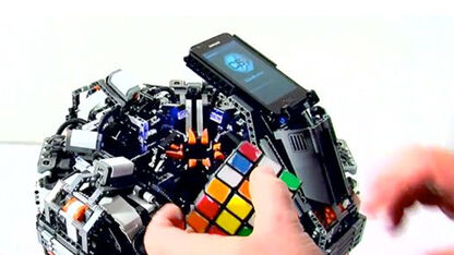 Cube Stormer II – Puzzelende Lego robot