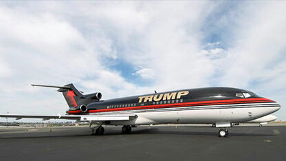 Een kijkje in Donald Trump’s privé jet