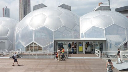 Binnenkort geopend: Het drijvend paviljoen
