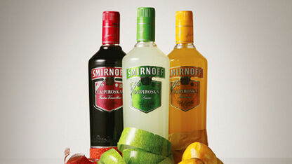 Smirnoff Caipiroska - Prefab cocktails