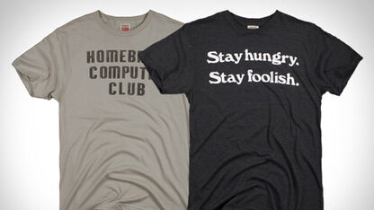 T-Shirt als eerbetoon aan Steve Jobs