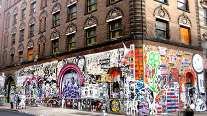 Nike Running - City Graffiti via Facebook