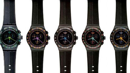 Swatch Chrono Black Collection
