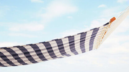 Zomer proof met de Hastens hangmat