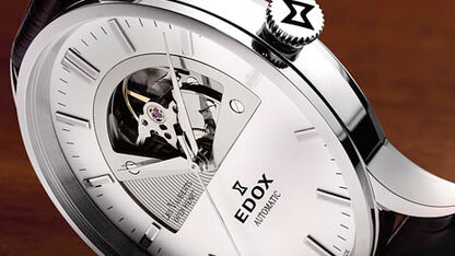 Edox Les Vaubert chronograaf automaat