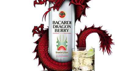 Spectaculaire introductie Bacardi Dragon Berry