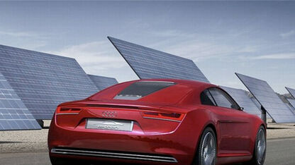 Audi's e-tron study voor kids