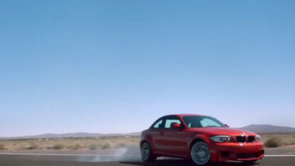 Ultieme drift met BMW 1M