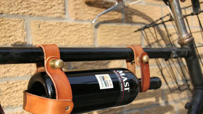 Lederen Bicycle Wine Rack
