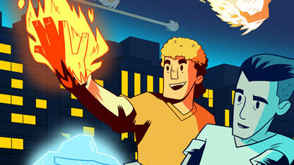 De avonturen van FireFingers en IceFist 
