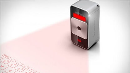 Magic Cube Laser Keyboard